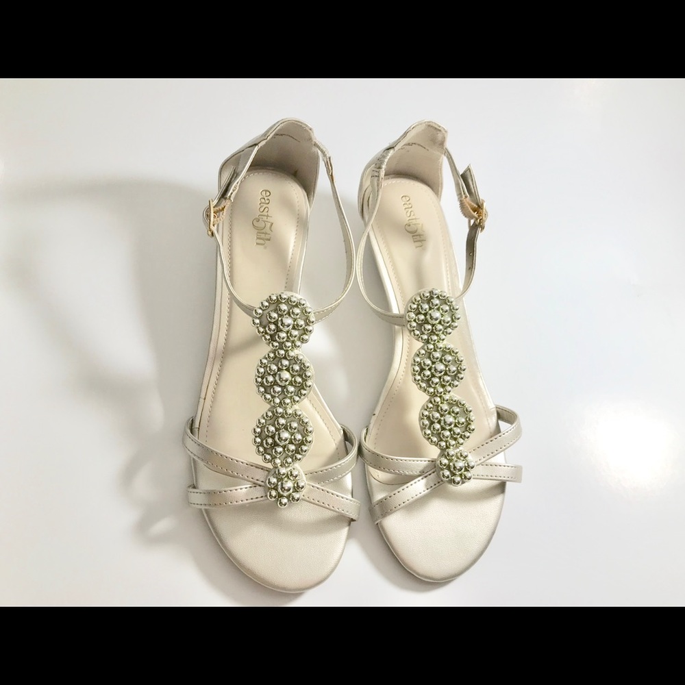 Gold sandals